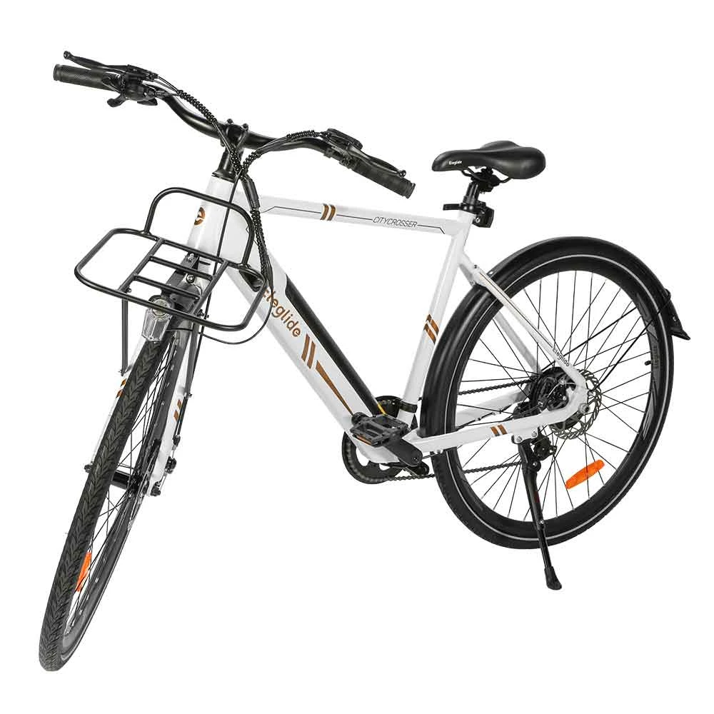 ELEGLIDE Citycrosser Electric Bike 700*38C CST Tires 250W Motor 25Km/h Speed 36V 10Ah Battery Moped Bike 75KM Range Shimano 7-Speed Gear Dual Disc Brake Torque Sensor - Image 5