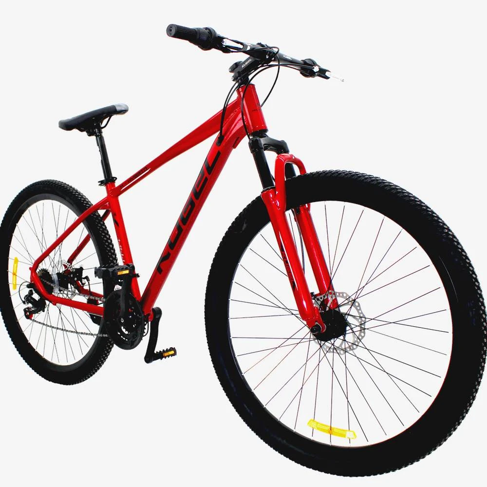 Kugel H-Hybrid 29 Inch Mountain Bike Aluminum Alloy Frame Material Shimano Gear Front Suspension And Disk Brakes - Red - Image 2