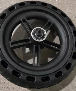 Rear Wheel 8.5 Inch Solid Honeycomb Tire For KUGOO KIRIN ES2 - Black