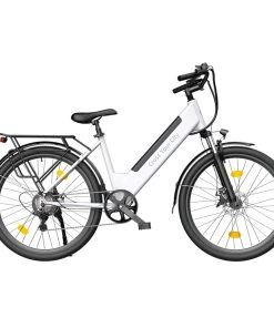 ADO A26S XE 26*1.95'' Step-through Electric Bike 36V 250W Brushless Gear Motor 10.4Ah Removable Battery 25km/h Max Speed
