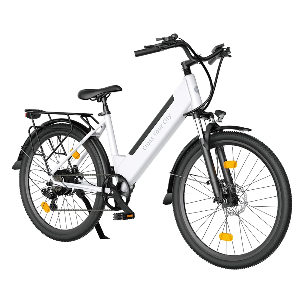 ADO A26S XE 26*1.95'' Step-through Electric Bike 36V 250W Brushless Gear Motor 10.4Ah Removable Battery 25km/h Max Speed - Image 4