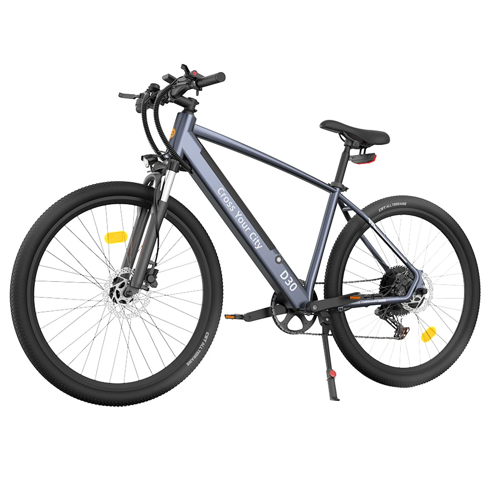 ADO D30 Electric Bicycle 250W Motor Max Speed 25km/h 36V 10.4AH 90km Max Range - Gray - Image 4