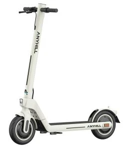 ANYHILL UM-2 Electric Scooter 10'' Pneumatic Tire 36V 10Ah Battery Rated 450W Motor 31km/h Max Speed - White