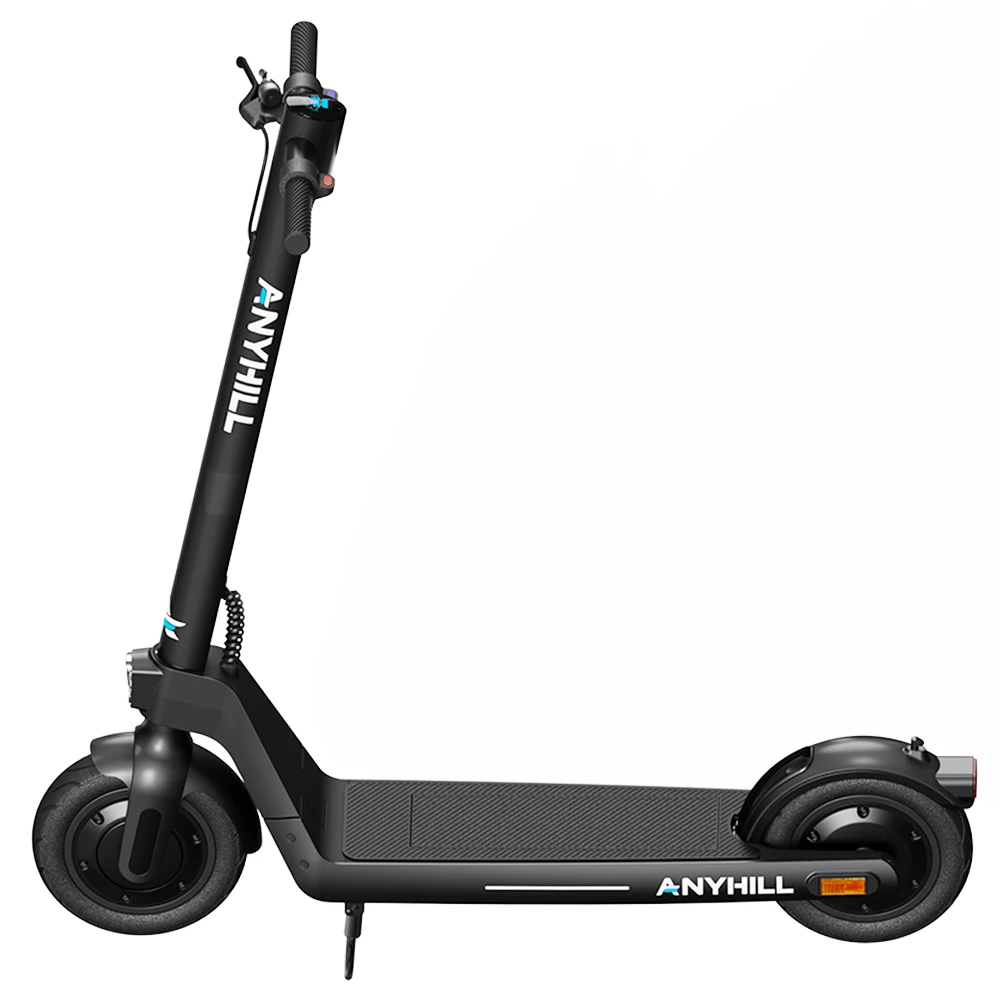 ANYHILL UM-2 Electric Scooter 10'' Pneumatic Tire 36V 10Ah Battery Rated 450W Motor 31km/h Max Speed - Black - Image 3