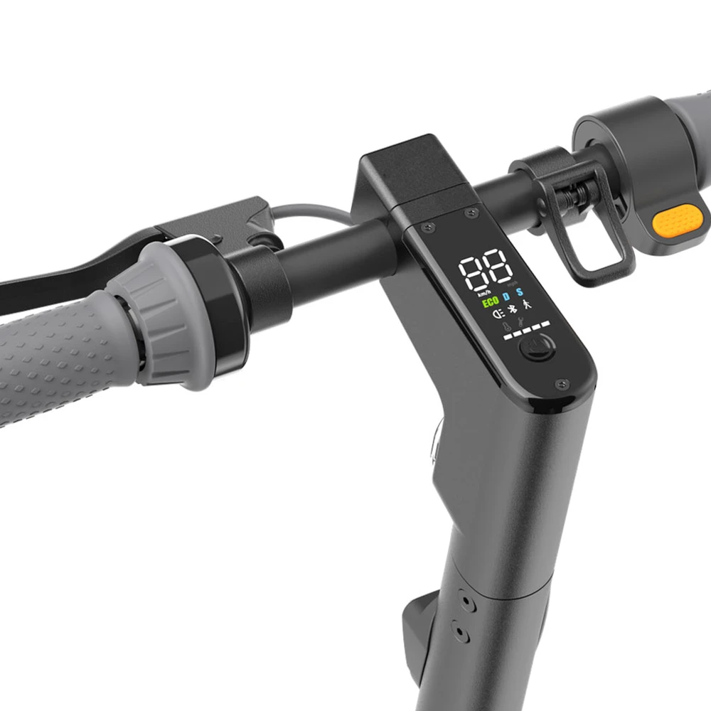 AOVOPRO AOVO Max Electric Scooter 10 Inch Pneumatic Tire 350W Rated Motor 35Km/h Max Speed 36V 15.6Ah Battery For 45-60km Range - Black - Image 6