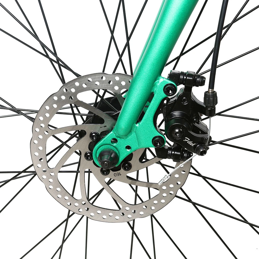 AVAKA R3 Electric Bike 700C*40C Inches Wheel 36V 350W Motor 12.5Ah Battery 32km/h Max Speed 70km Range Shimano 7-Speed Gear 120kg Load - Green - Image 6