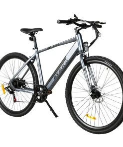 AVAKA R3 Electric Bike 700C*40C Inches Wheel 36V 350W Motor 12.5Ah Battery 32km/h Max Speed 70km Range Shimano 7-Speed Gear 120kg Load - Grey