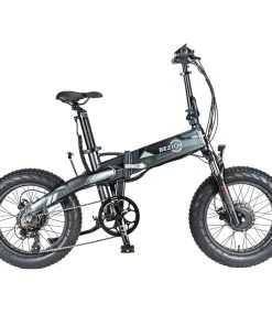 BEZIOR XF005 Folding Electric Bike 36V Front & Rear 500W Motor 32km/h Max Speed 16Ah + 6.4Ah Battery 80km Range 20*4.0'' Tires