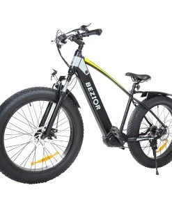 BEZIOR XF800 Electric Bicycle 13Ah 48V 500W MID MOTOR 26*4.0 Inch Fat Tires 40Km/h Max Speed Max Load 90KG