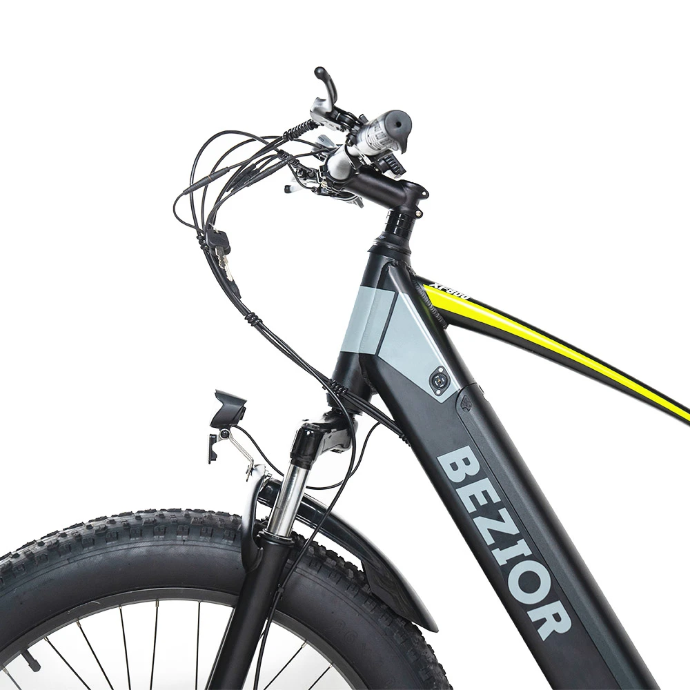 BEZIOR XF800 Electric Bicycle 13Ah 48V 500W MID MOTOR 26*4.0 Inch Fat Tires 40Km/h Max Speed Max Load 90KG - Image 4