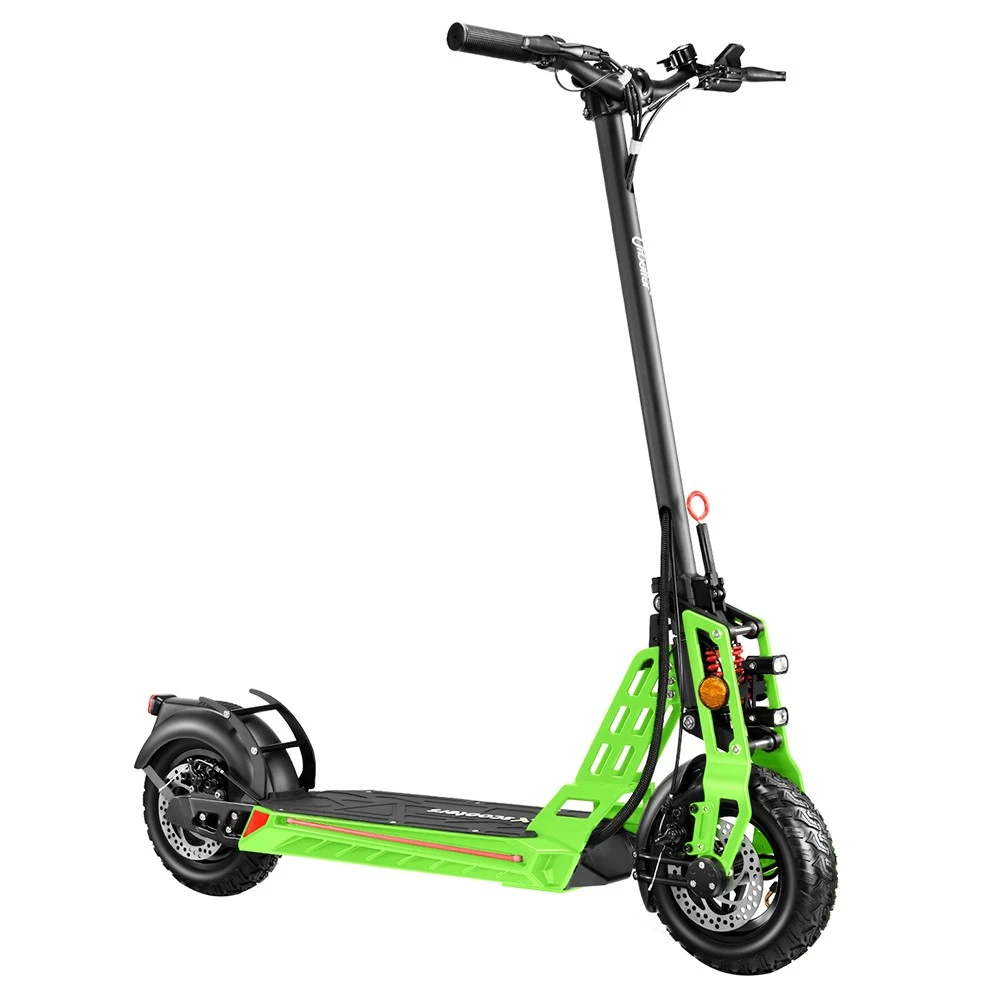 BOGIST URBETTER M6 Electric Scooter 500W Motor 25km/h Max Speed 48V 13Ah Battery 11 Inch Pneumatic Tire 120kg Load - Green - Image 5
