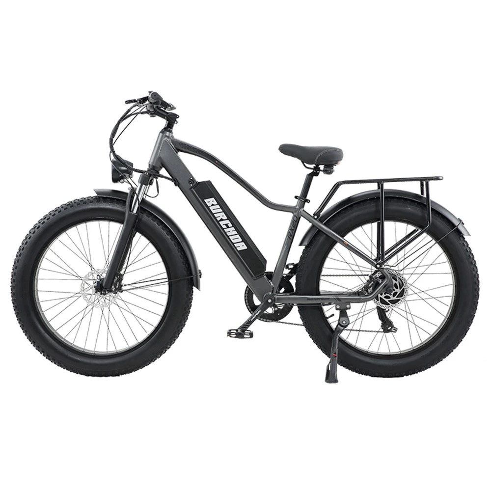 BURCHDA RX20 26*4.0 Inch All-terrain Fat Tire Electric Bike 800W Motor 45Km/h Max Speed, 48V 18Ah Battery, Shimano 8-speed - Image 3
