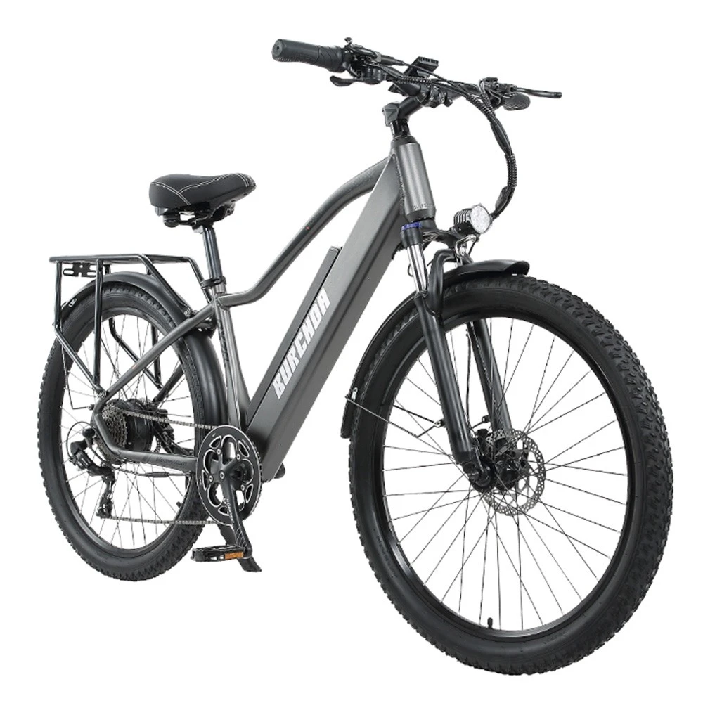 BURCHDA RX70 Mountain E-bike 27.5 Inch Tires 800W High Speed Brushless Motor 45Km/h Max Speed 48V 18Ah Battery For 60-70 Miles Range 8-speed Shimano