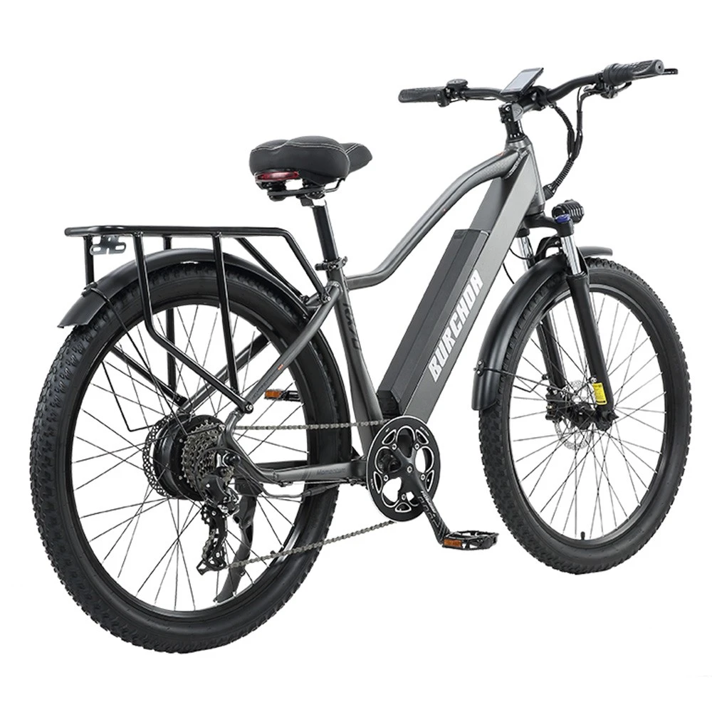 BURCHDA RX70 Mountain E-bike 27.5 Inch Tires 800W High Speed Brushless Motor 45Km/h Max Speed 48V 18Ah Battery For 60-70 Miles Range 8-speed Shimano - Image 3
