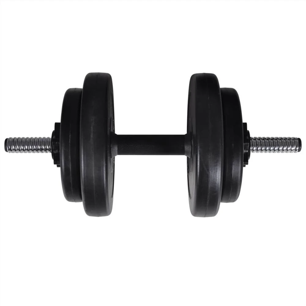 Barbell + 2 Dumbbell Set 60.5kg - Image 3
