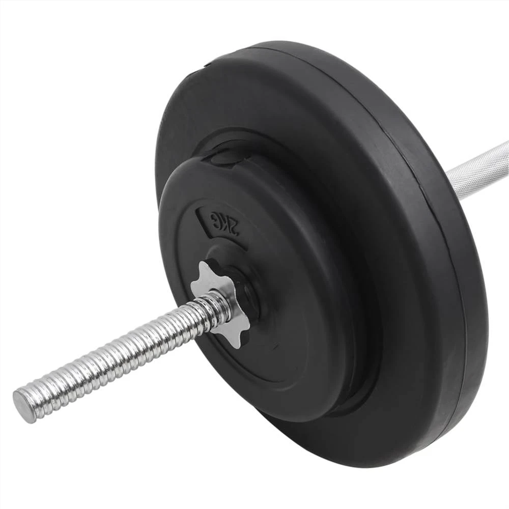 Barbell With Plates Set 30 Kg - Image 4
