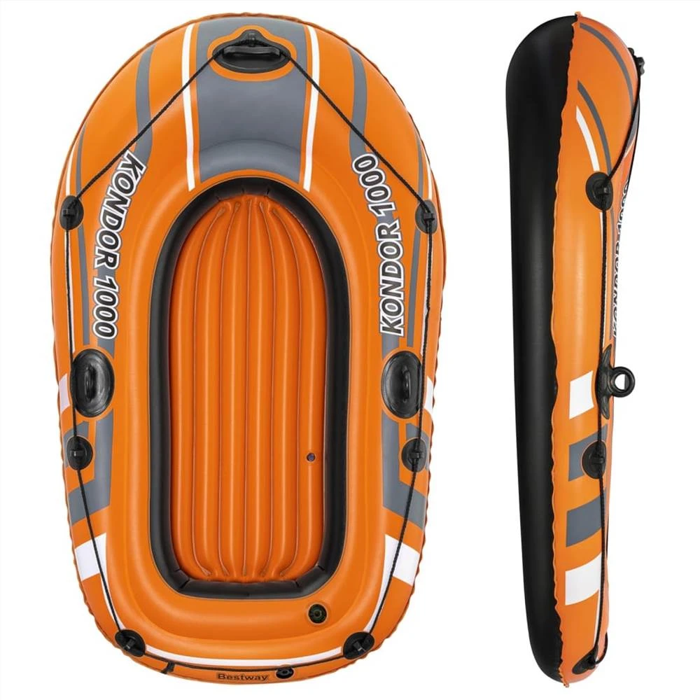 Bestway Inflatable Boat Kondor 1000 155x93 Cm - Image 3