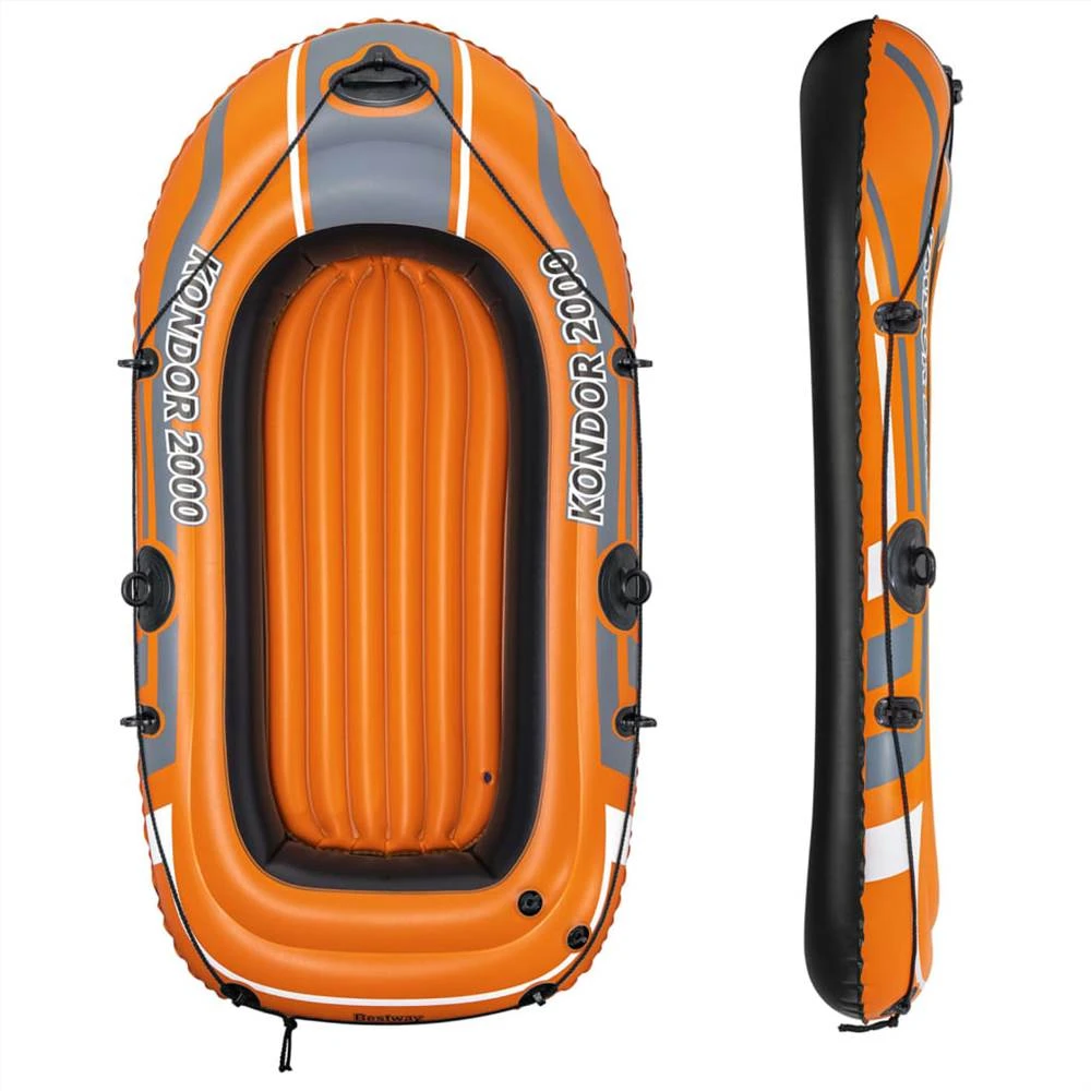 Bestway Inflatable Boat Kondor 2000 188x98 Cm - Image 3