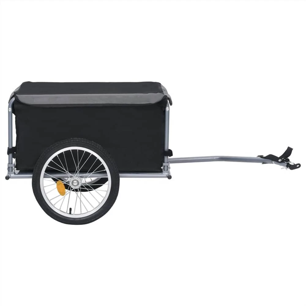 Bike Cargo Trailer Black And Grey 65 Kg - Image 3