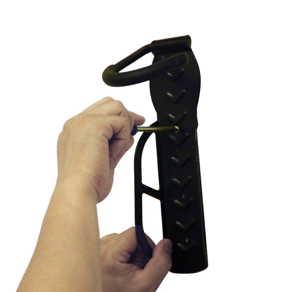 Bike Rack Wall Mount Bicycle Hanger Storage 30kg Max Load Bike Accessory - Fixed Hook With Iron Sheet - Image 4