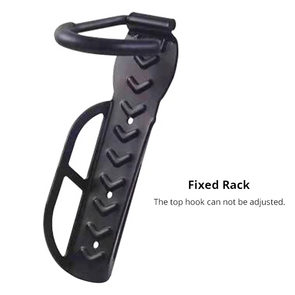 Bike Rack Wall Mount Bicycle Hanger Storage 30kg Max Load Bike Accessory - Fixed Hook - Image 3