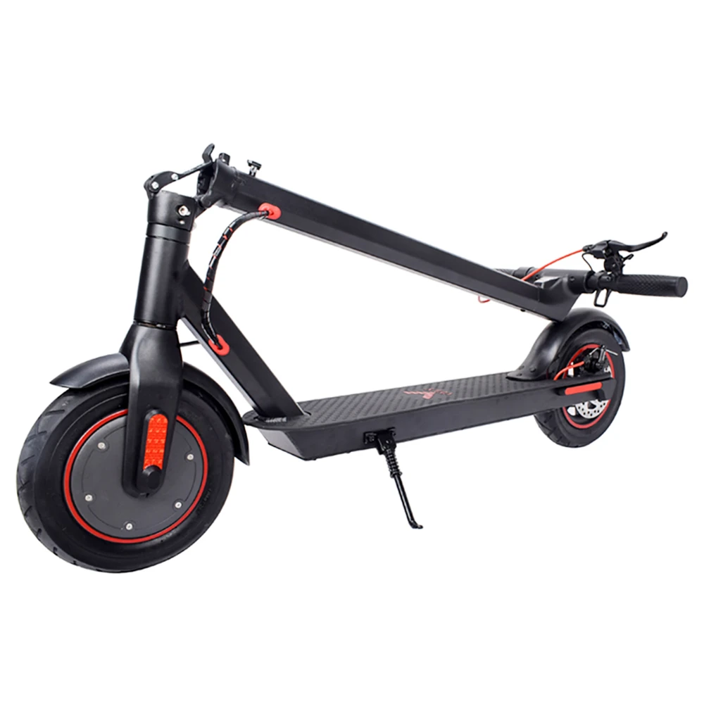 CMSBIKE V10 Electric Scooter 10'' Air Tires 500W Motor 36V 15Ah Battery Max Speed 30km/h Max Load 120kg - Black - Image 3