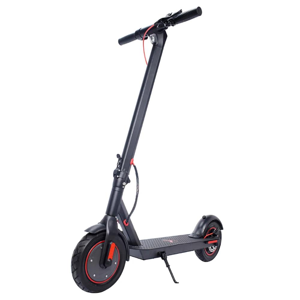 CMSBIKE V10 Electric Scooter 10'' Air Tires 500W Motor 36V 15Ah Battery Max Speed 30km/h Max Load 120kg - Black - Image 4