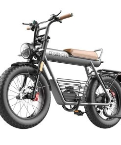 COSWHEEL CT20 Electric Mountain Bike 20*5.0 Inch All-terrain Fat Tire, 750W Brushless Motor 45km/h Max Speed 48V 25Ah Battery 150kg Load