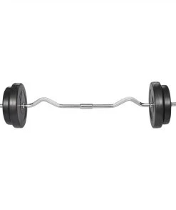 Curl Bar With Weights 30kg