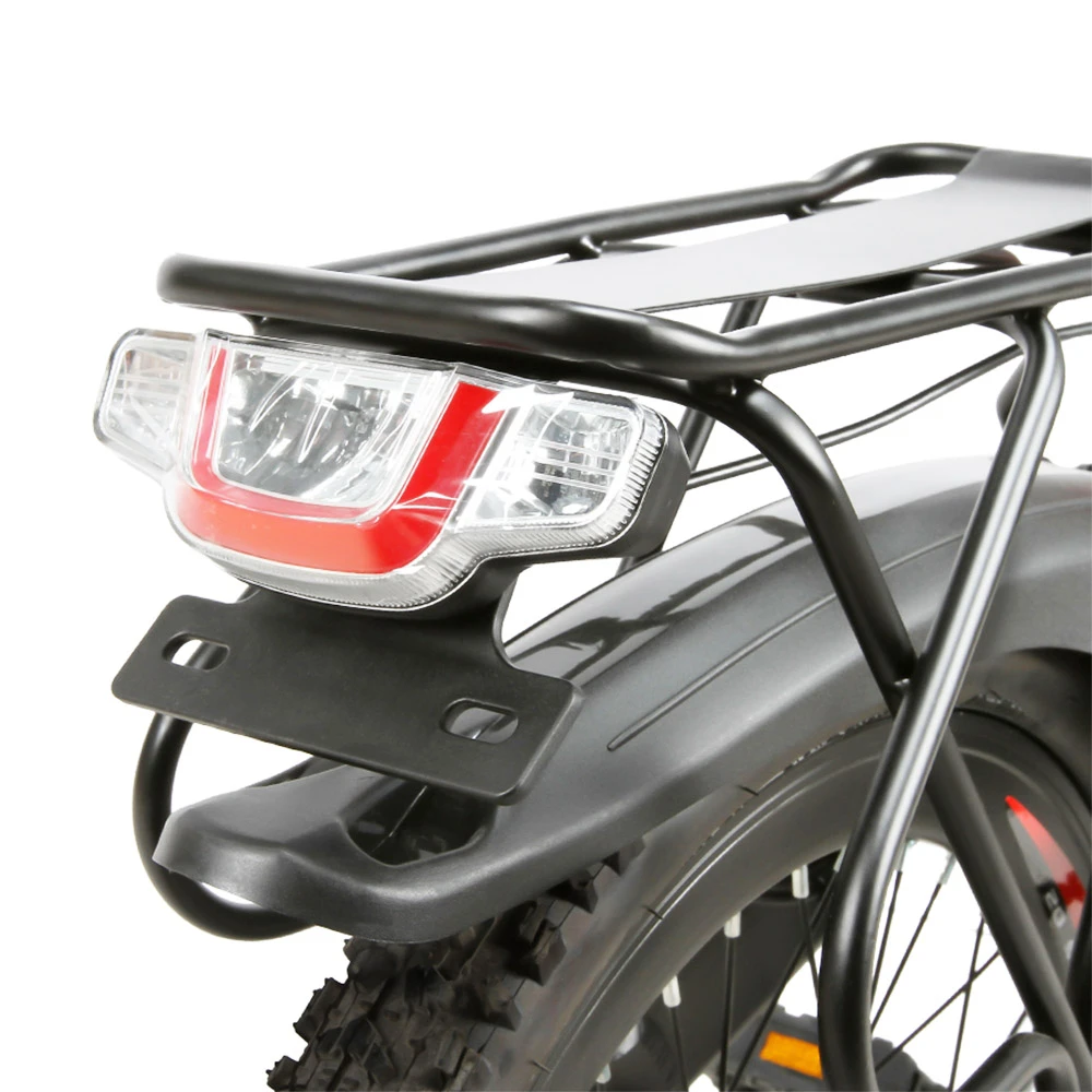 Cyrusher XF590 Folding Electric Bike 500W 48V 10 Ah Battery 7 Speed City E-bike - White - Image 5