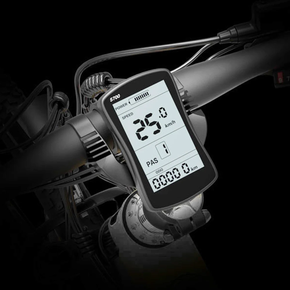 Cyrusher XF770 Folding Electric Bike 500W 48V 10 Ah Hidden Battery 7 Speed Mountain E-bike - White - Image 5