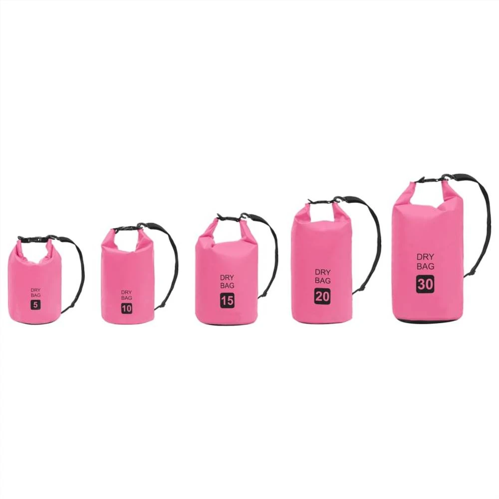 Dry Bag Pink 30 L PVC - Image 4