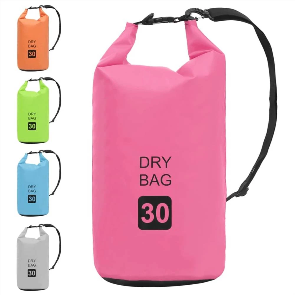 Dry Bag Pink 30 L PVC - Image 5