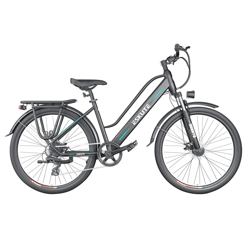 ESKUTE Wayfarer E-City Bike Netuno Electric Bicycle 250W Rear-hub Motor 10Ah Battery For 65 Miles Range - Image 2