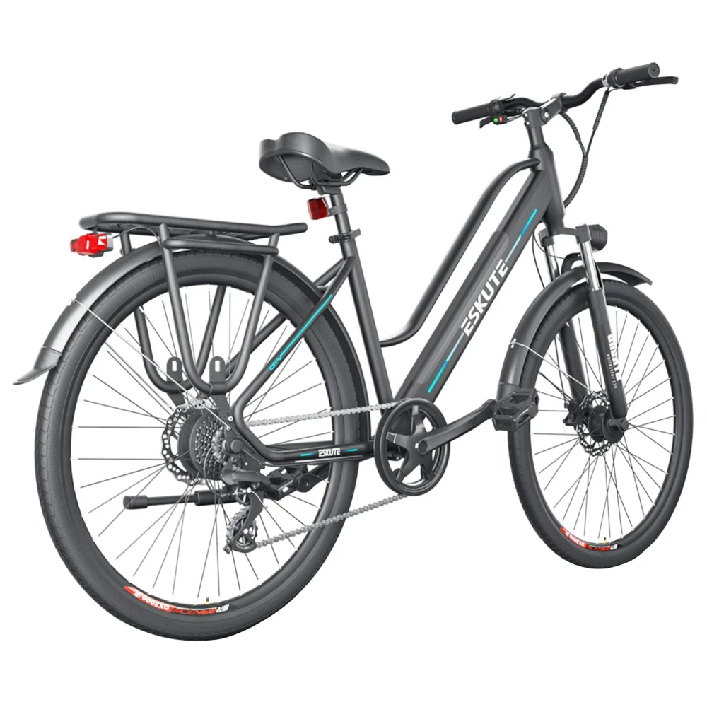 ESKUTE Wayfarer E-City Bike Netuno Electric Bicycle 250W Rear-hub Motor 10Ah Battery For 65 Miles Range - Image 4