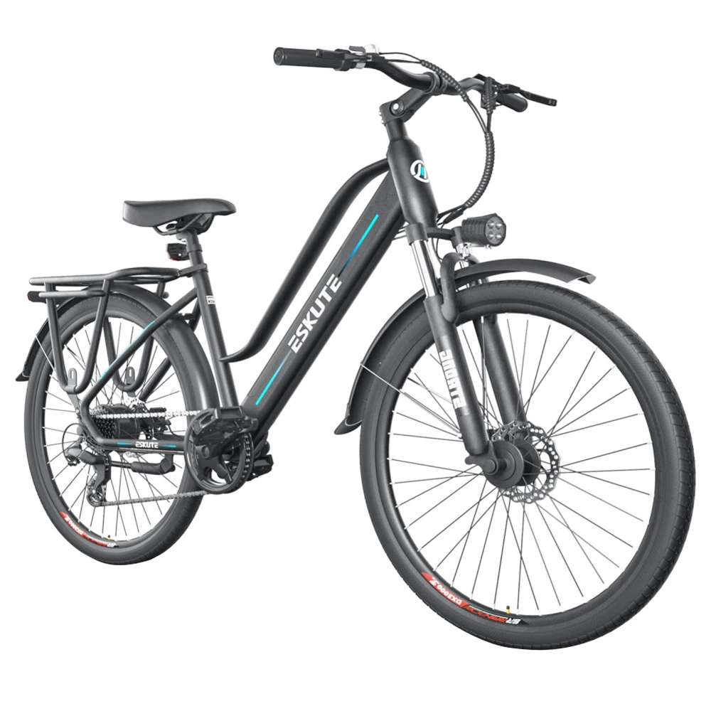 ESKUTE Wayfarer City E-bike Netuno Electric Bicycle 250W Rear-hub Motor 10Ah Battery For 65 Miles Range - Image 3