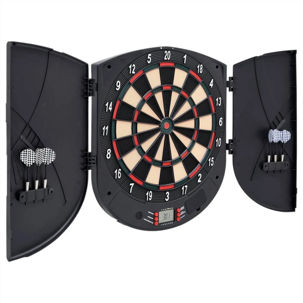 Electric Dartboard With Darts Black Polypropylene - Image 2