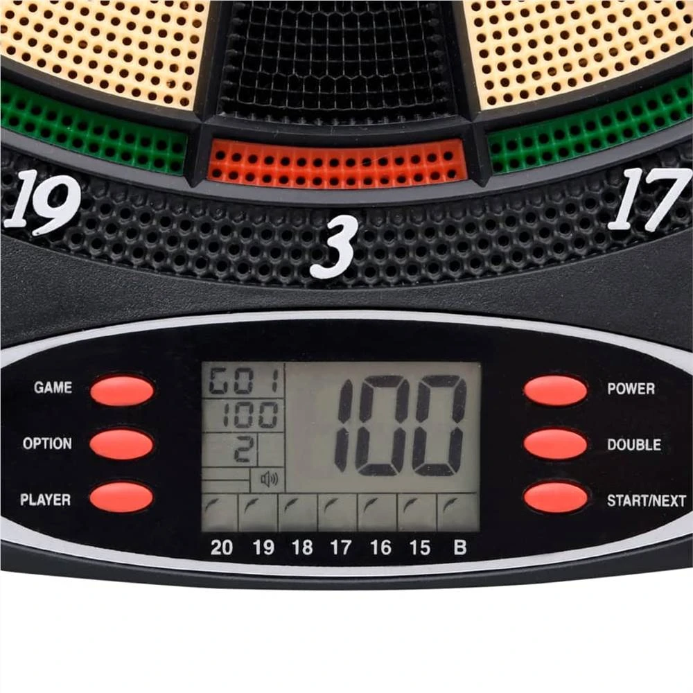 Electric Dartboard With Darts Black Polypropylene - Image 6