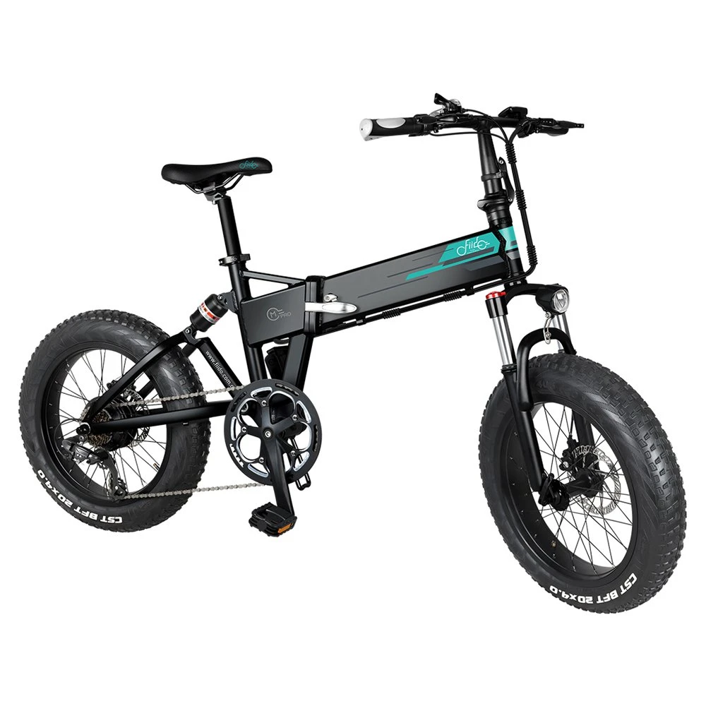 FIIDO M1 Pro 12.8Ah 48V 500W 20 Inches Folding Moped Bicycle 40km/h Top Speed 130KM Mileage Range Electric Bike - Image 3