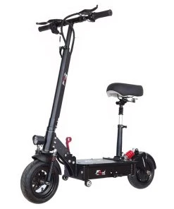 FLJ Scooter FLJ SK1 Foldable Electric Scooter 1200W Motor 10 Inch Tires 45km/h Max Speed 35Ah Battery For 90-120km Range With Seat