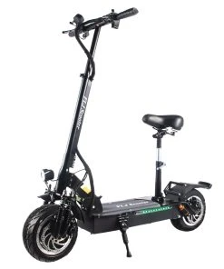 FLJ Scooter FLJ T113 11inch 2*1600W Dual Motors Electric Scooter With 60V 35Ah Battery Big Power - With Seat