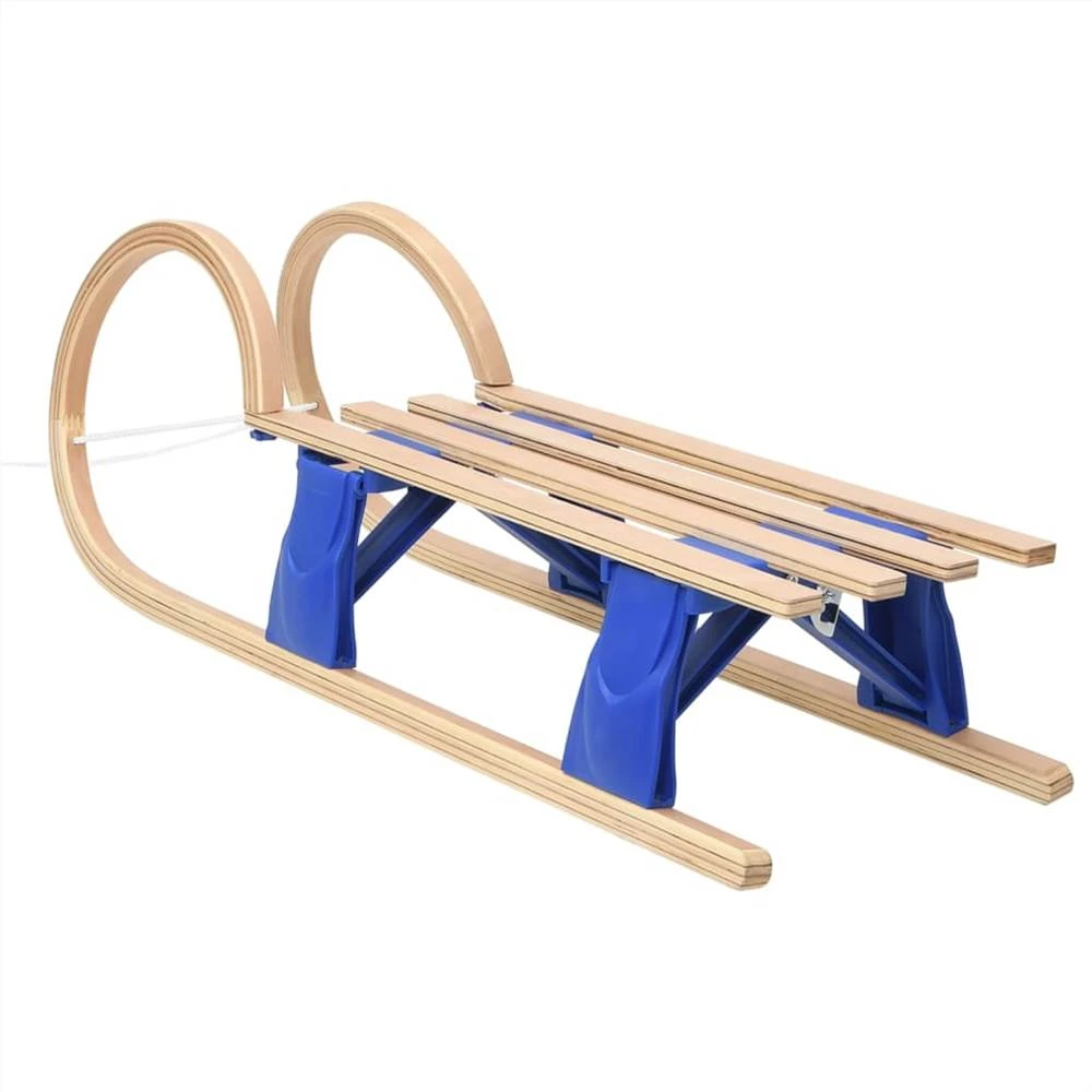 Foldable Sledge 110 Cm Plywood - Image 2