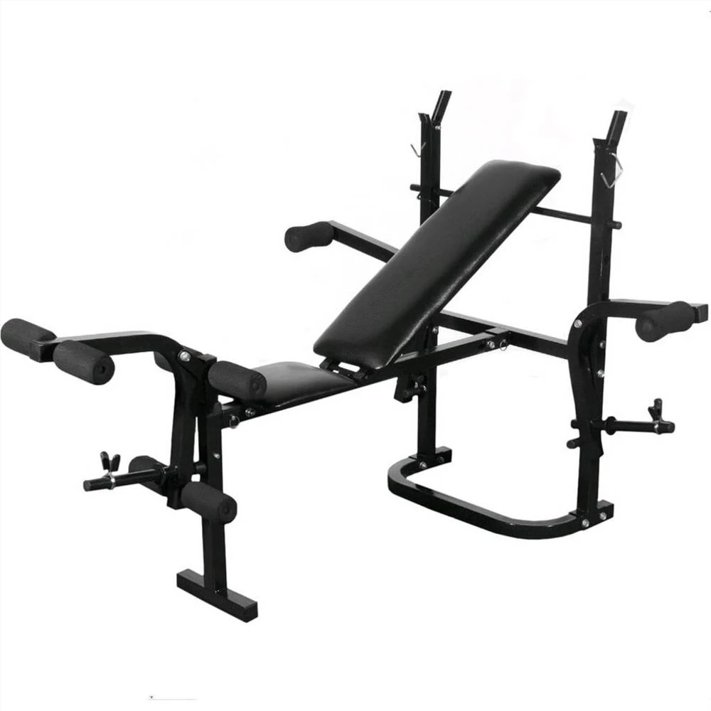Folding Weight Bench Dumbbell Barbell Set Home Gym - Image 5