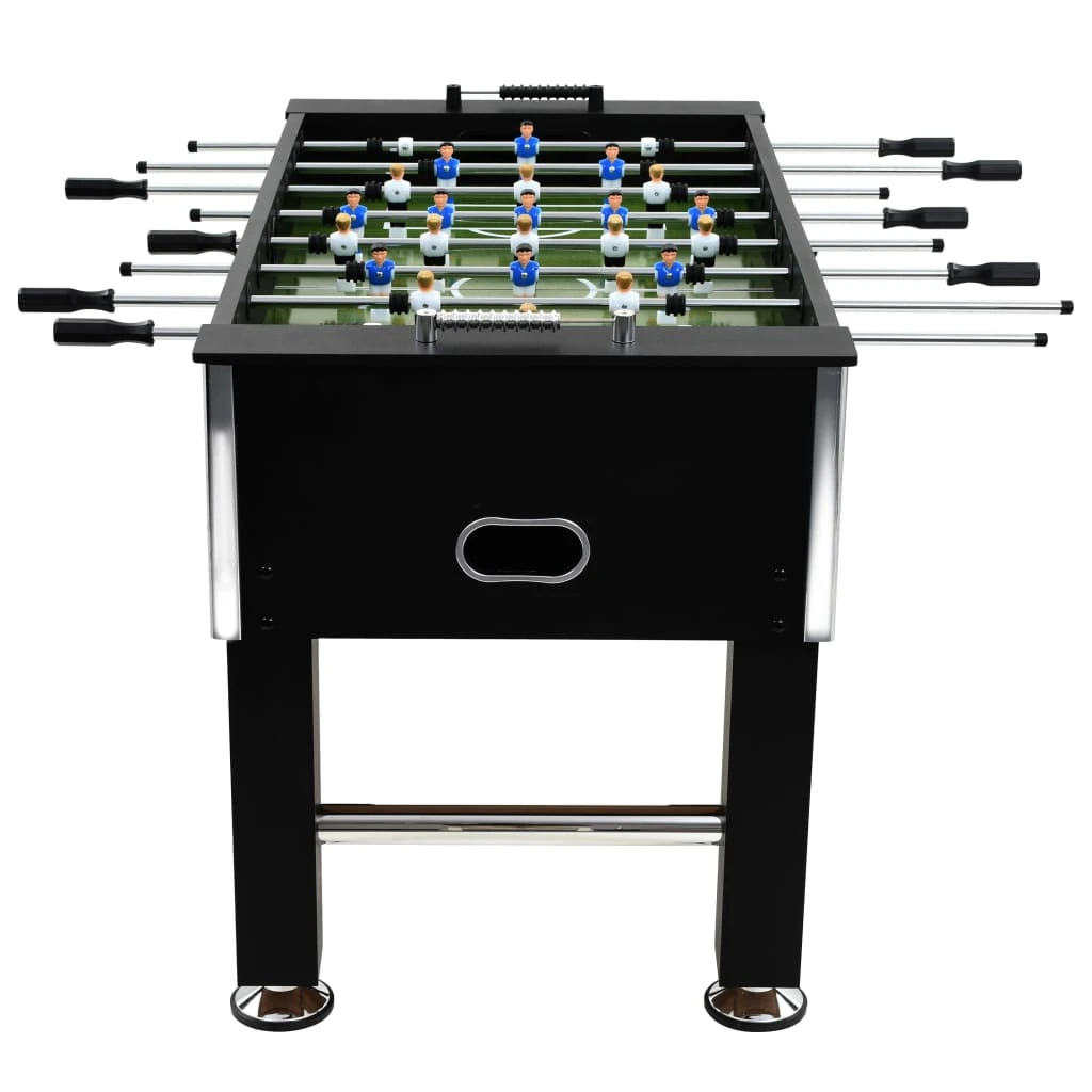 Football Table Steel 60 Kg 140x74.5x87.5 Cm Black - Image 6