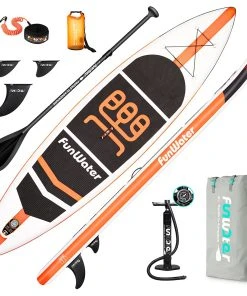 FunWater Cruise SUPFW03A Inflatable Stand Up Paddle Board 335x84x15cm Ultra-Light For All Levels With 10L Dry Bag Travel Backpack