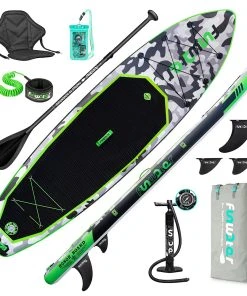 FunWater SUPFW10A HONOR Inflatable Stand Up Paddle Board 10.8'' Long 33' Wide 6' Thick