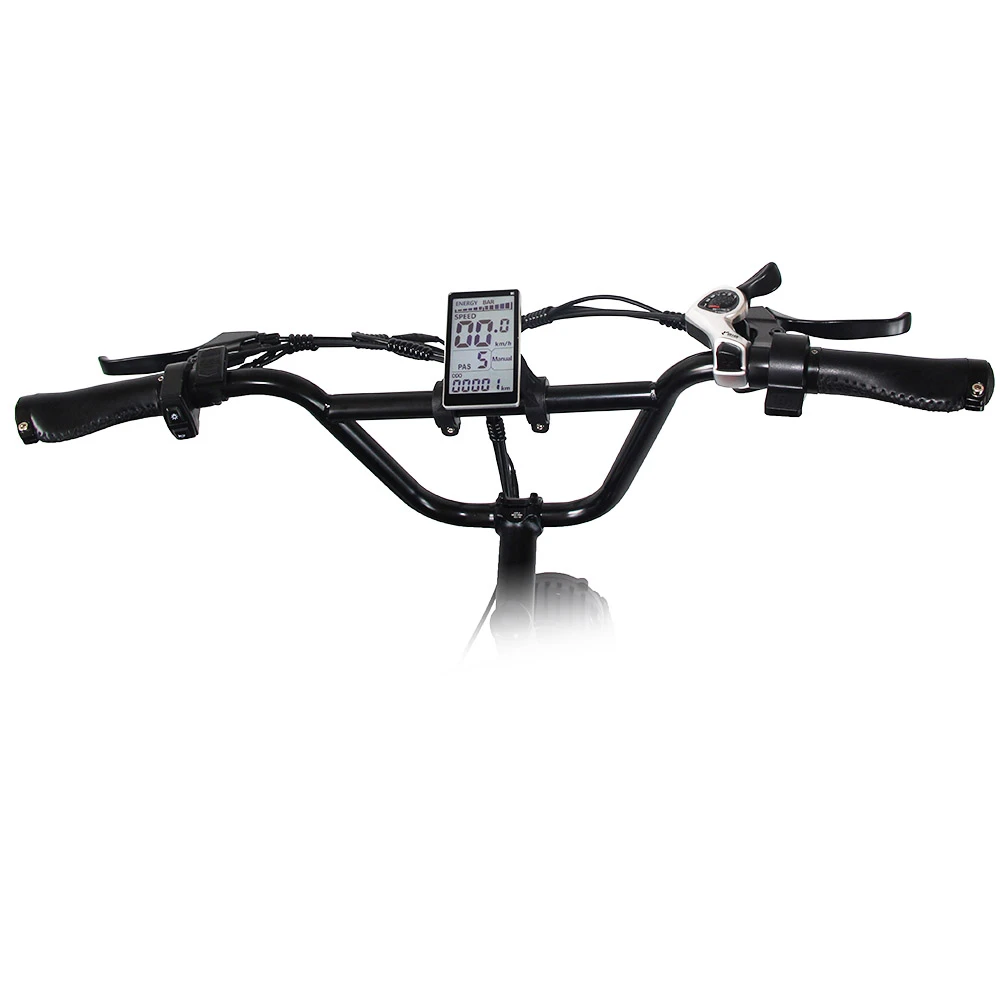 GOGOBEST GF750 Electric Retro Bicycle 20*4.0 Inch Fat Tire 1000W*2 Dual Motors 50Km/h Max Speed 48V 17.5Ah Battery 80KM Range Shimano 7-Speed Gear With USB Phone Charging 200KG Max Load - Blue - Image 4