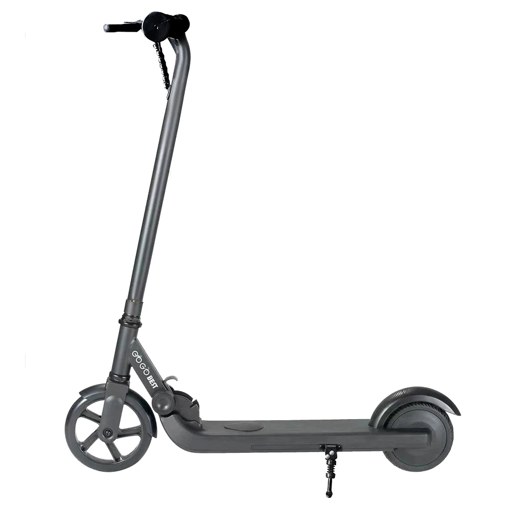 GOGOBEST V1 Electric Folding Children Scooter 150W Motor 21.6V 2AH Battery Max Speed 4~6Km/h For Kid's Outdoor Sports With Free Knees And Elbows Protectors - Black - Image 3