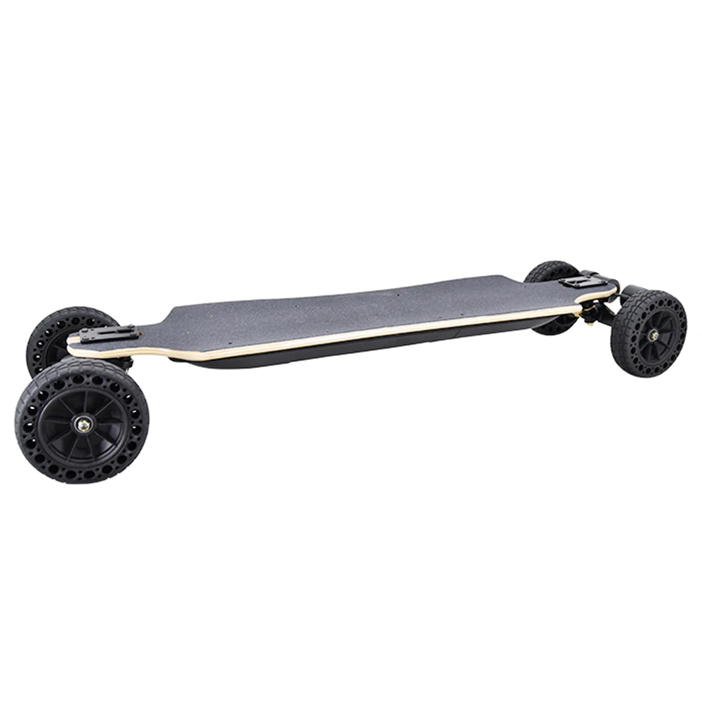 GTS 01 7.5Ah 36V 1200W*2 Dual Motor Electric Skateboard 20km Max Range 120kg Max Load Wireless Remote Control - Black