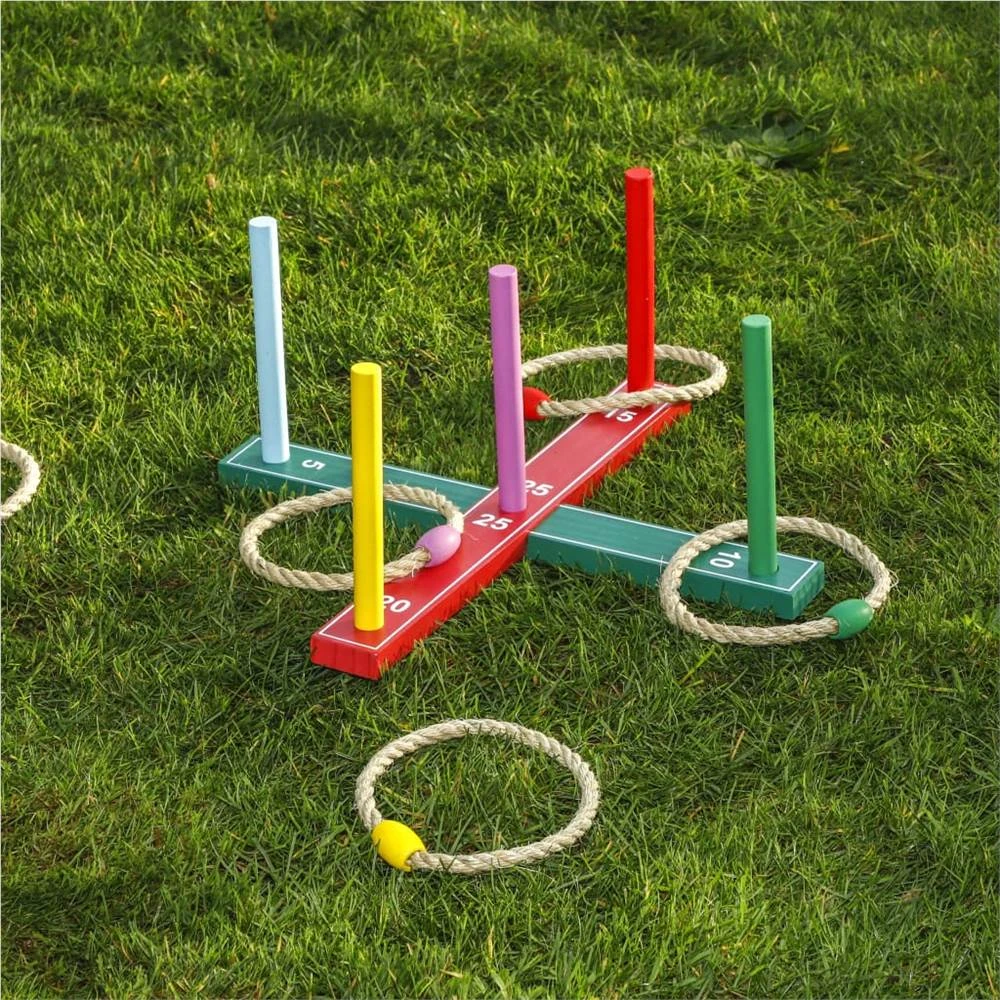 HI Outdoor Wooden Tossing Game - Image 2